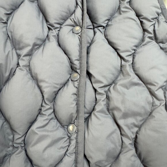 RYLEE & CRU Quilted Down Puffer Vest Boys 4-5 Gray Lightweight Warm Layer Boy - Picture 4 of 9